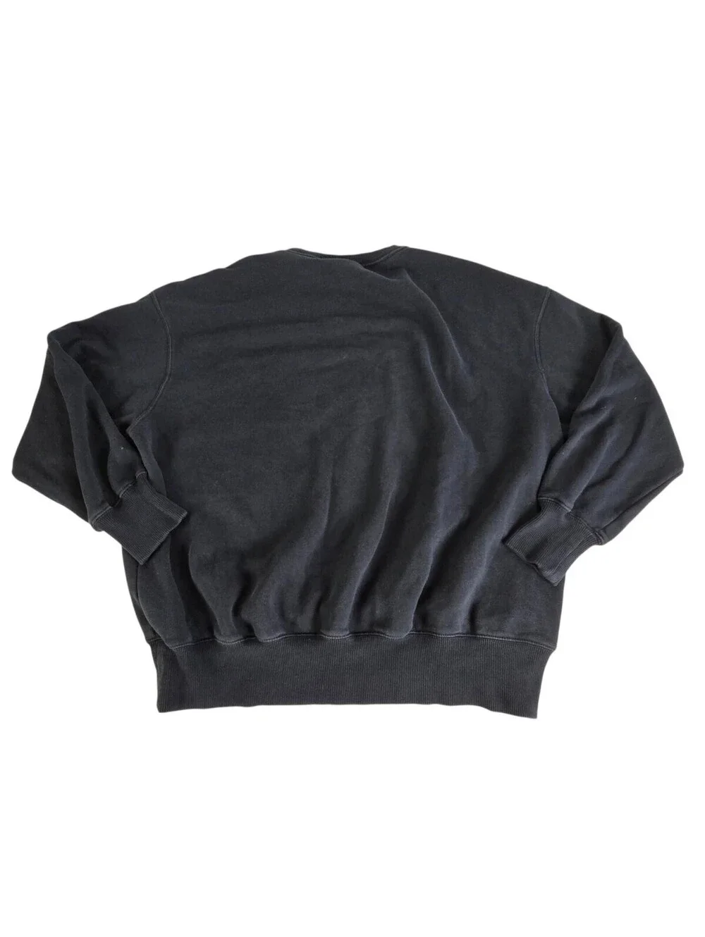 Nike Center Swoosh Crewneck Sweatshirt Black Mens Fits M Fleece Pullover